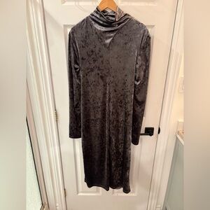 NWOT- Elegant Gray Velvet Dress by COS